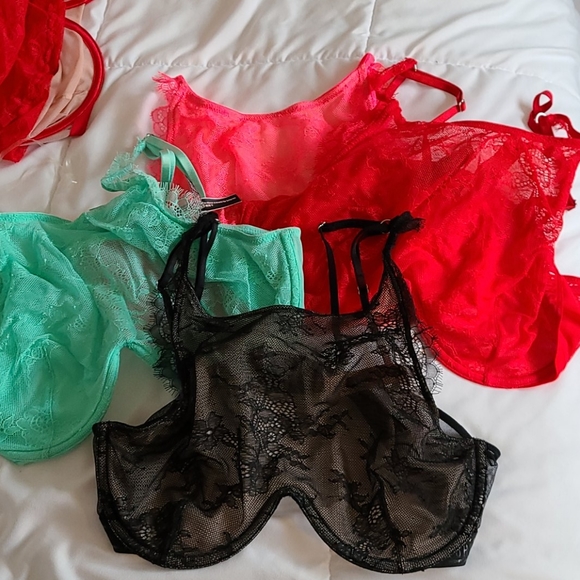 BUY 1 GET 1 FREE VICTORIA SECRET HOT PINK BRALETTE - Picture 9 of 9